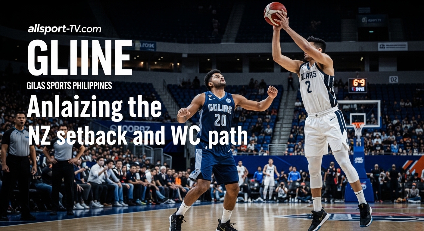 Gilas Pilipinas vs New Zealand in a home qualifier, players in action on the court.