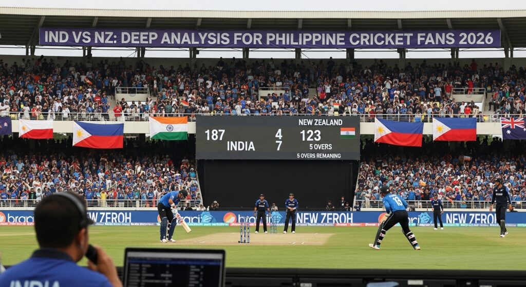 Ind vs NZ: Deep Analysis for Philippine Cricket Fans 2026 image