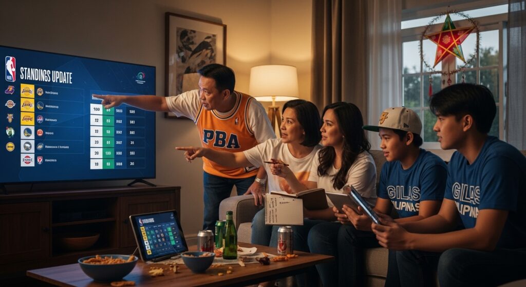 NBA Standings Update: A Filipino Fans' Strategic View